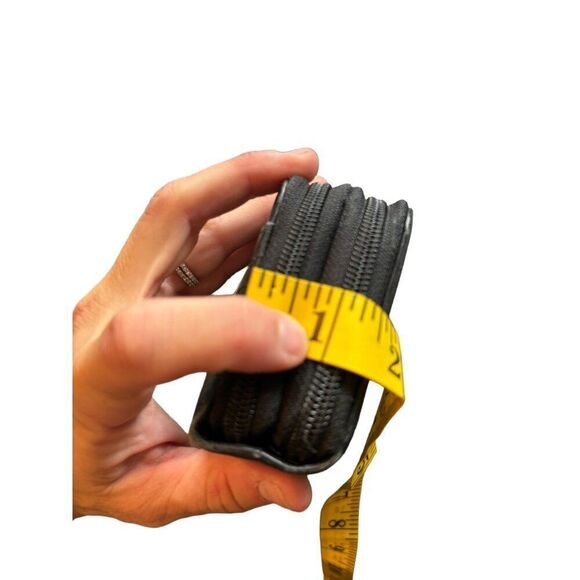 Genuine Leather Zip Wallet With Card Slots & ID Window For Men & Women - Picture 13 of 14